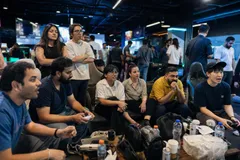 A team mid-programme on Game On — Dubai, esports and VR venue, private buyout.